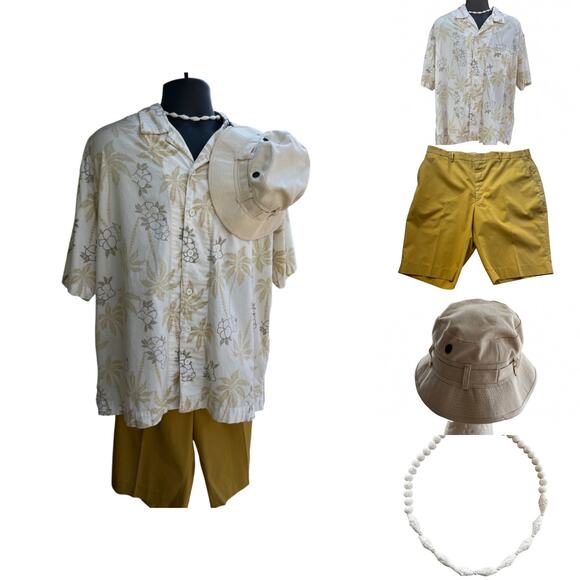 Vintage Bleached Lava Stone and Pearl Choker - Picture 8 of 8